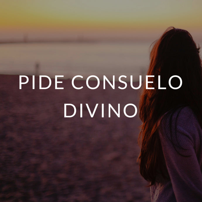 Pide consuelo divino