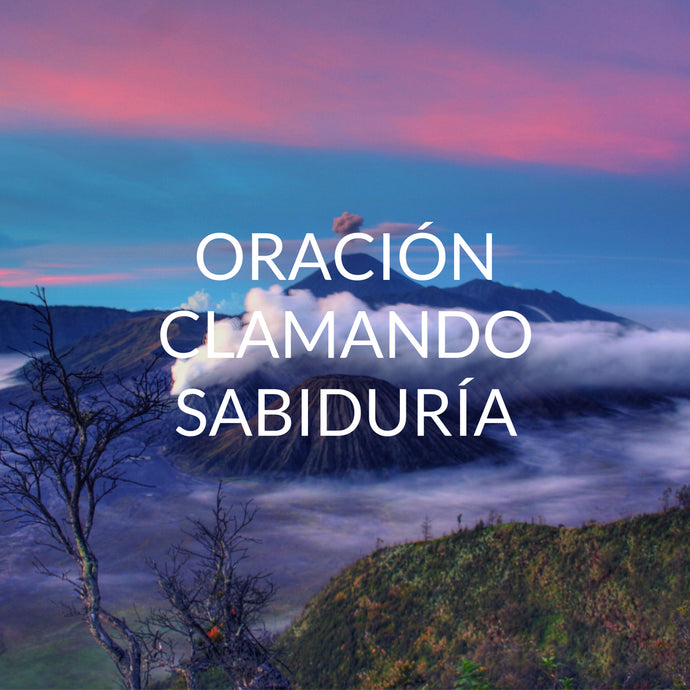 Oración clamando sabiduría